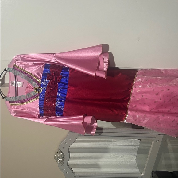 Disney Store Princess Mulan Costume Dress Sz 13 - Picture 2 of 3